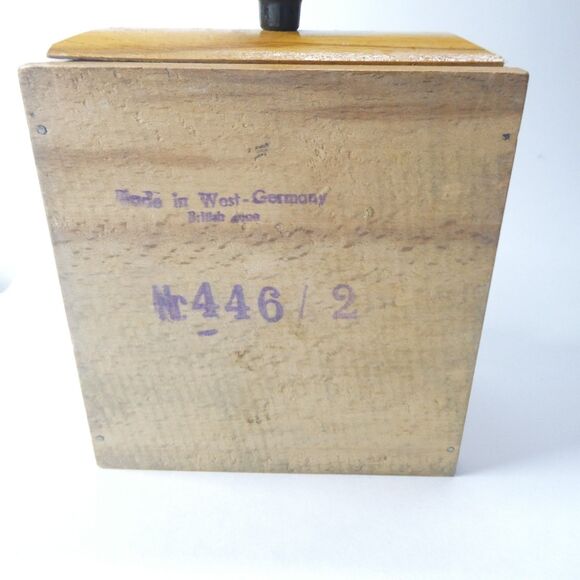 Armin Trosser Coffee Grinder Mill Wooden Vintage West Germany Hand Crank - Picture 13 of 14